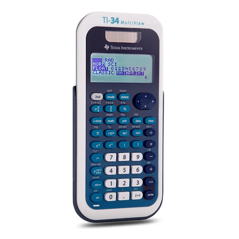 Учебный калькулятор один кусок техасских инструментов TI 34 Multiview|scientific calculator|texas