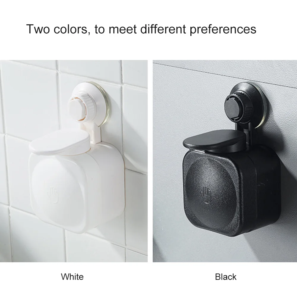 

Wall Hanging Soap Dispenser Bathroom Kitchen Liquid Soap Container Pressing Dispenser For Shampoo Shower Lotion Dispensers