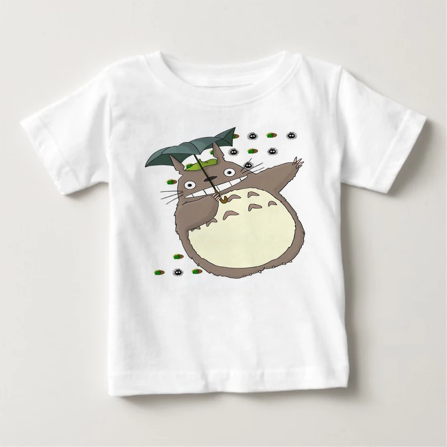 

2020 Children Anime My Neighbor Totoro Print Funny T-Shirts Kids Summer Top Girls Boys Short Sleeve Clothes Baby T Shirt