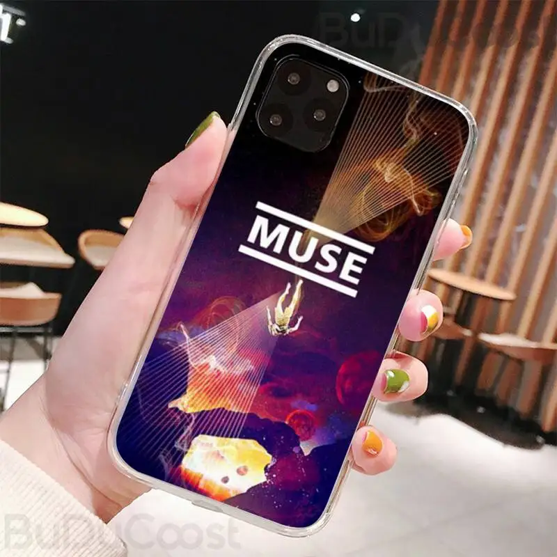 

Muse Band Lyrics Music Songs Phone Case For iPhone 11 12 Pro Max X XS XR Max 7 8 7Plus 8Plus 6S SE Soft Silicone Case Fundasr