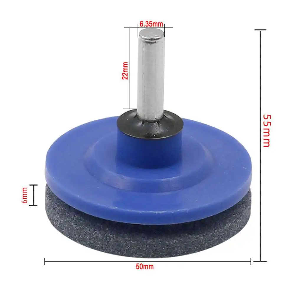 

5PCS Lawn Mower Blade Sharpener Balancer Kit for Drill Grinder Stone Garden Tool