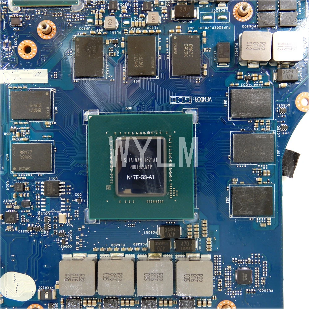 Материнская плата 0JT6T7 DDR51 LA-F552P i9-8950 HK CPU N17E-G3-A1 для ноутбука DELL ALIENWARE 15 R4 100%