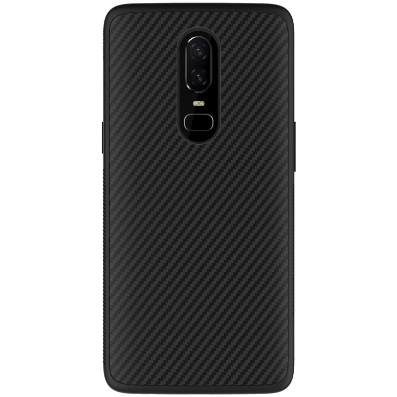 For OnePlus 6 Для OnePlus 7 Pro Чехол для OnePlus 7 6 6T чехол NILLKIN Роскошный чехол из синтетического волокна Карбон PP Пластиковая Задняя крышка для телефона OnePlus7 - Цвет: For OnePlus 6