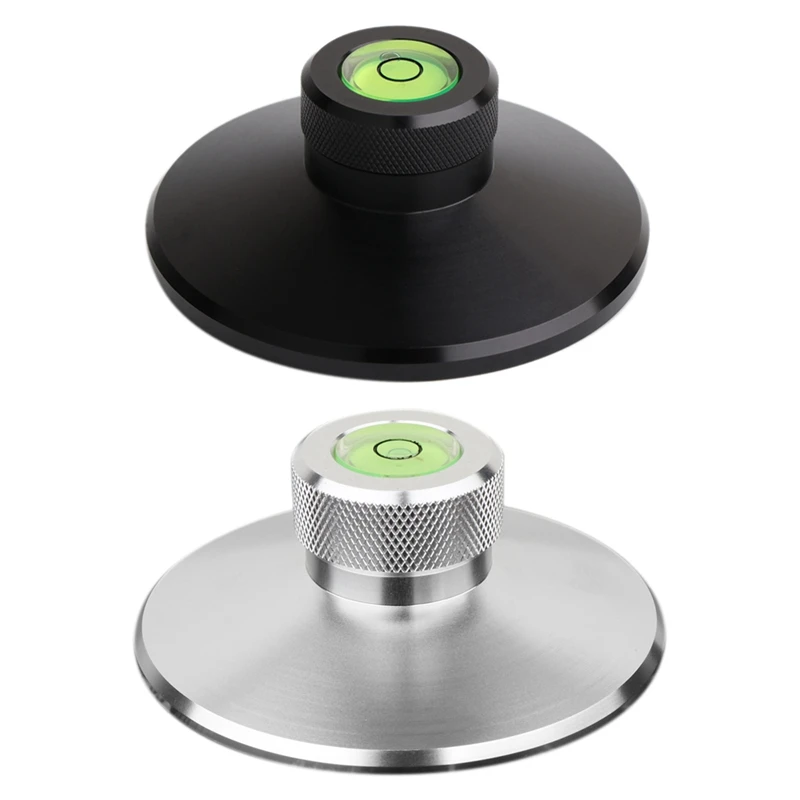 

Виниловый проигрыватель 2 шт., стабилизатор диска, виброзажим с рычагом, полностью алюминиевый сплав, черный и серебристый цвета