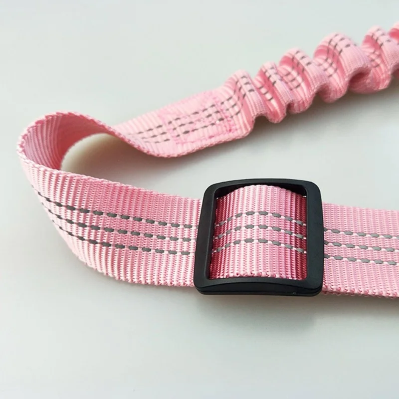 

Adjustable length Dog Car Seat Belt Safety Protector Travel Pets Accessories Dog Leash Collar Breakaway Solid Car Harness