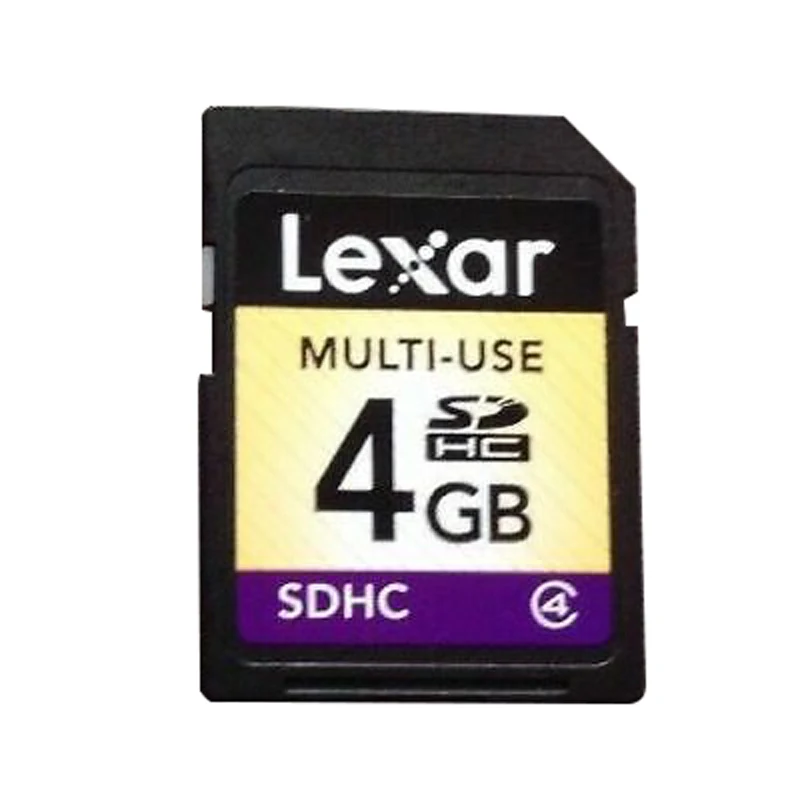 Карта памяти Lexar 4 Гб SD SDHC C4 Secure Digital Class для камеры бесплатная доставка б/у оригинал