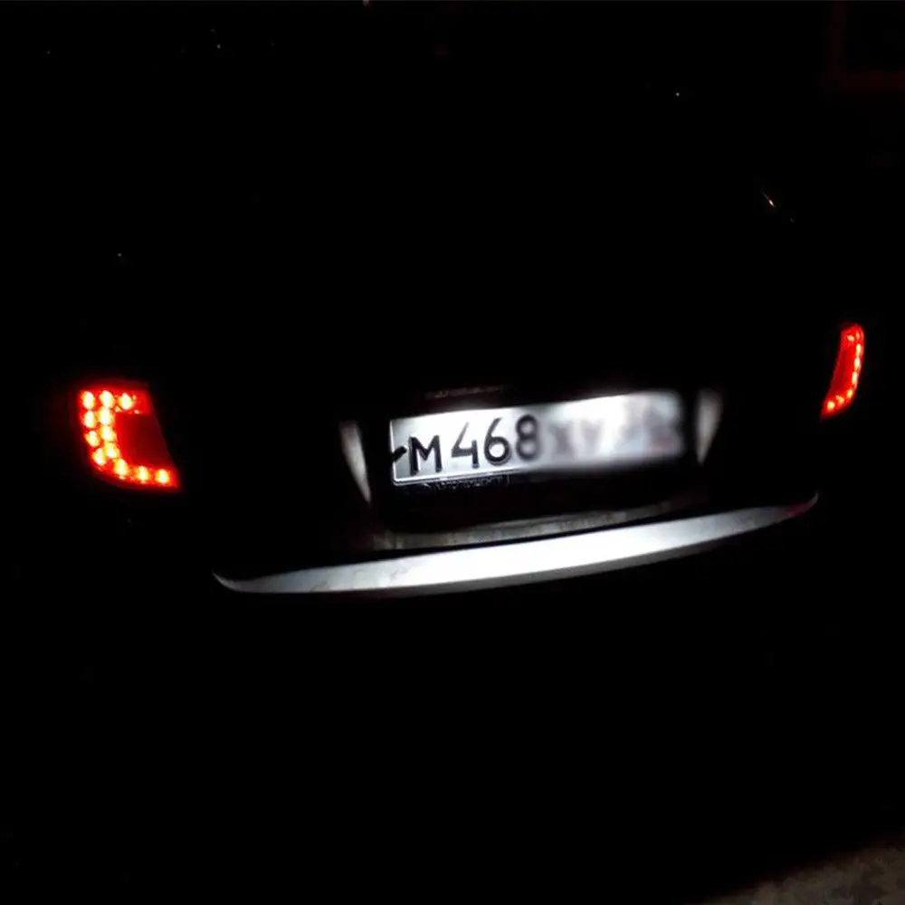 2 шт./компл. светодиодный светильник номерного знака для Subaru Forester BRZ Impreza WRX Legacy XV