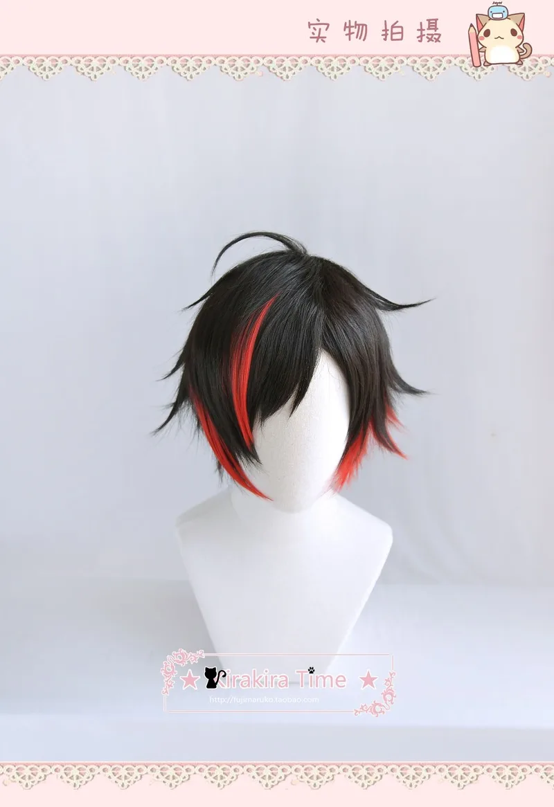 Короткие термостойкие синтетические волосы для костюмированной вечевечерние