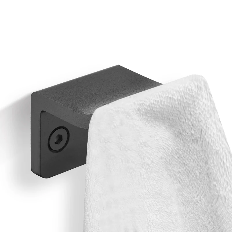 

Black Towel Hook For Bathroom Accessories Clothes Hook For Bedroom Robe Coat Rack For Living Room Kitchen