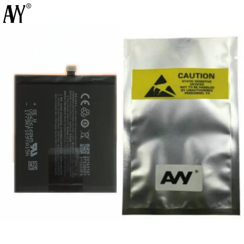 Аккумулятор AVY BT53 BT53S для MEIZU Pro 6 Pro 6s мобильный телефон, перезаряжаемые литий-полимерные батареи 3050 мАч-3150 мАч, протестирован