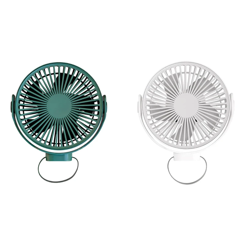 

Mini Ceiling Fan Outdoor Tent Fan Desktop Portable USB Rechargeable Fans Fourth Gears Wind for Home Office