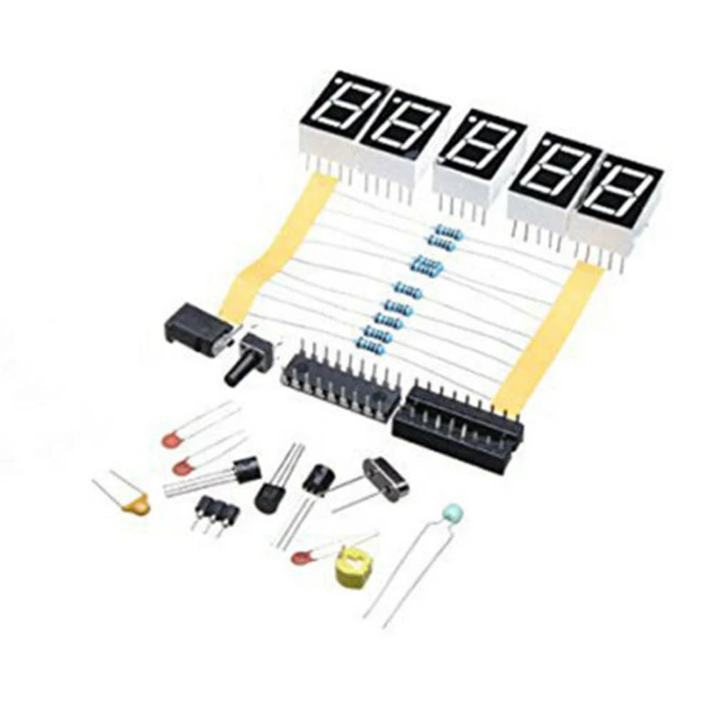 1Hz-50MHz Easy Install Self Assemble Universal Module Board DIY Frequency Meter Kit Crystal Measure Electronic Portable Small |
