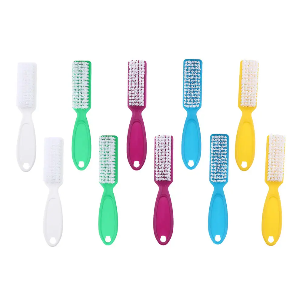 10 шт. пластиковые щётки для чистки ногтей | Красота и здоровье