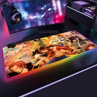 one piece anime gaming mouse pad computer mousepad rgb large mouse pad gamer mouse carpet big mause pad pc desk play mat
