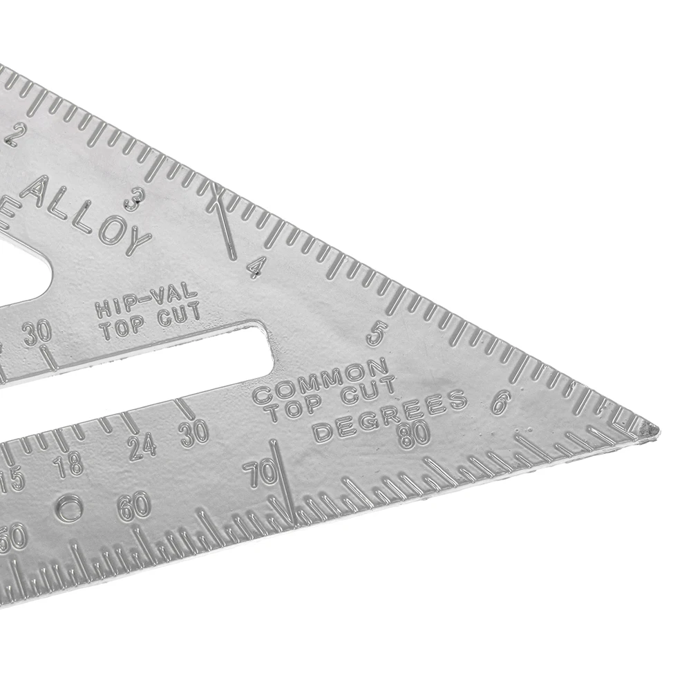 7 &quotТреугольный транспортир деревообрабатывающий Рафтер квадратная линейка