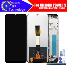 UMIDIGI POWER 5 LCD Display+Touch Screen Digitizer 100% Original Tested LCD Screen Glass Panel  For POWER 5+ tools + Adhesive.