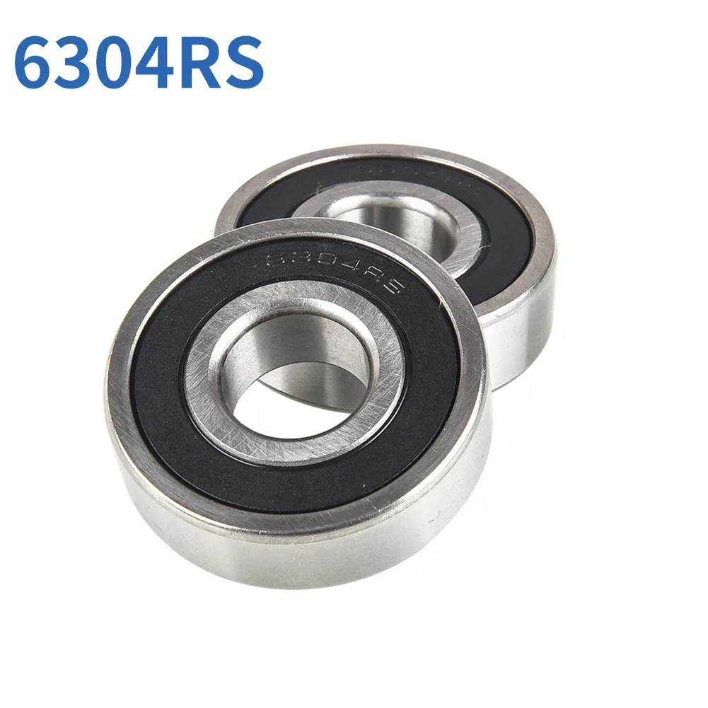 

2 Pcs 6304 2RS Ball Bearing High Quality Steel Hardware Deep Groove Thin Wall Bearings 20x52x15MM Accessories