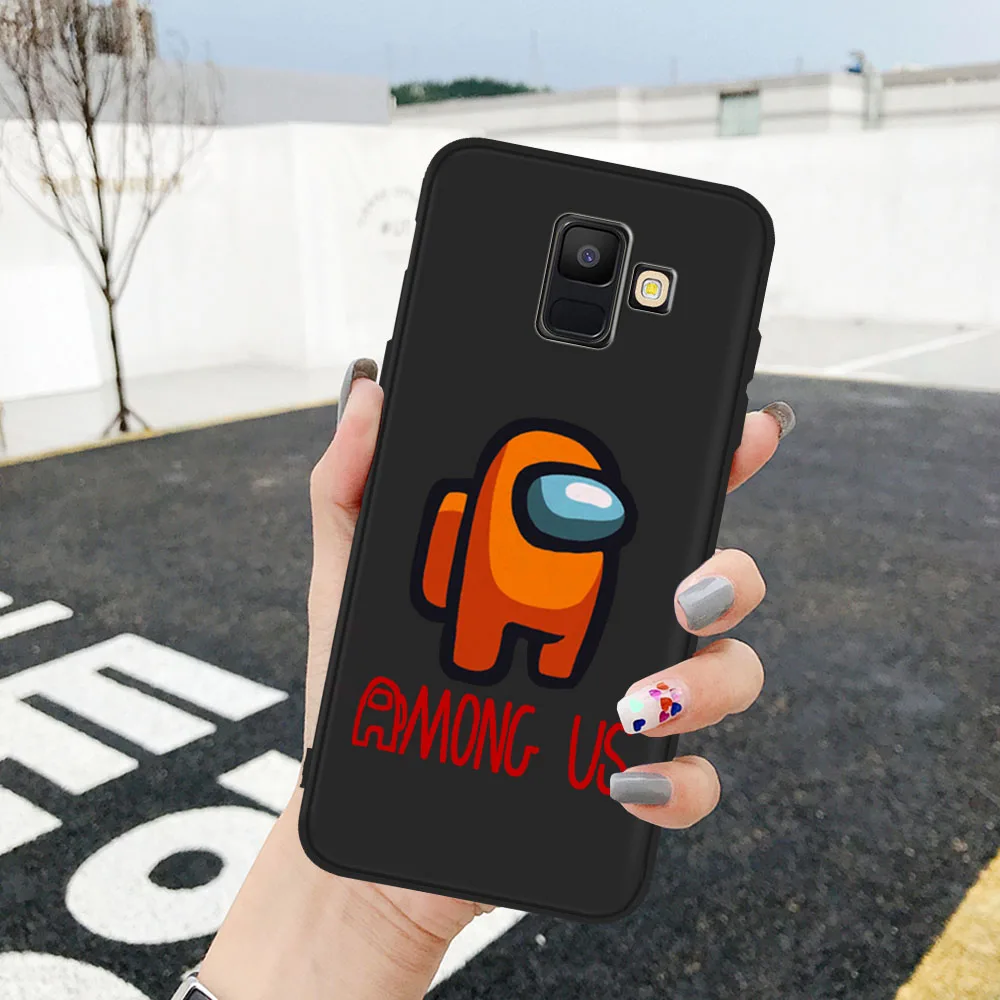 

Cartoon Hot Game Among us Funny Silicone Case For Samsung A51 A71 A20 A30 A40 A50 A70 A90 A5 A6 A7 A8 A9 A10 J5 J6 J7 J8 Plus