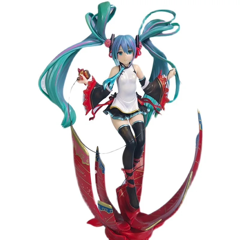 

Новинка, фигурки героев аниме Hatsune Miku EXPO 2019 концерт Miku Sound, ПВХ Модель, призовая кукла, колледжа, игрушки, подарки для детей