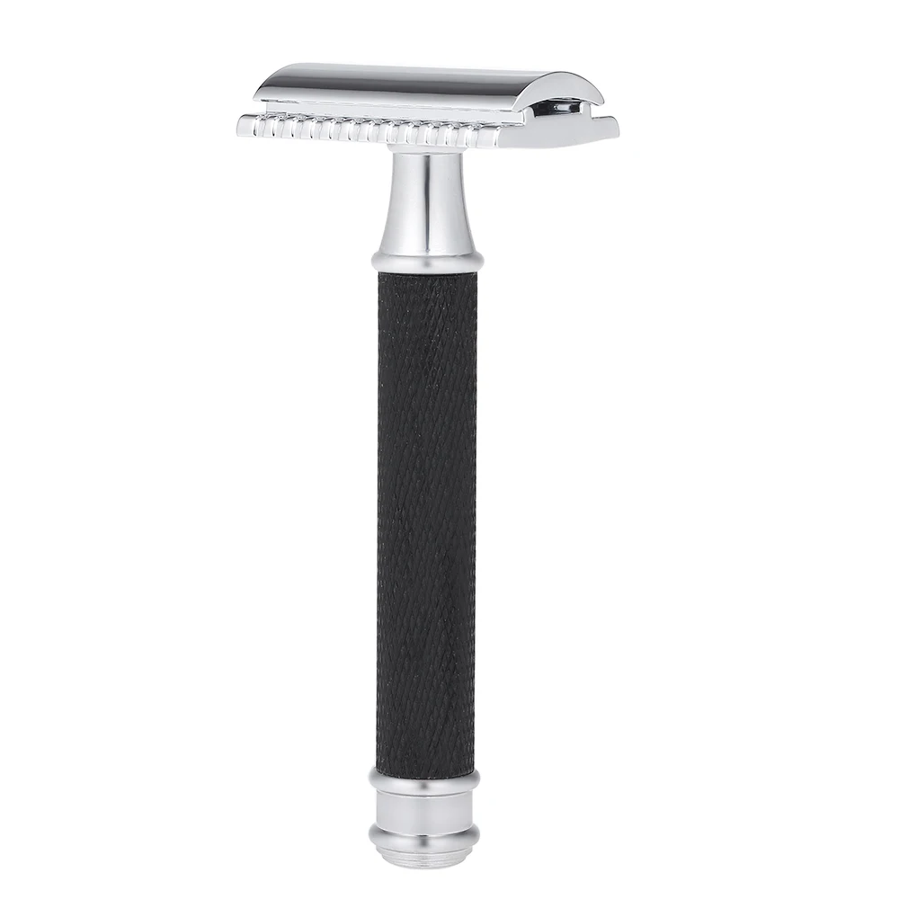 Shaver Stainless Steel Manual Shaving Razor Men's Beard Long