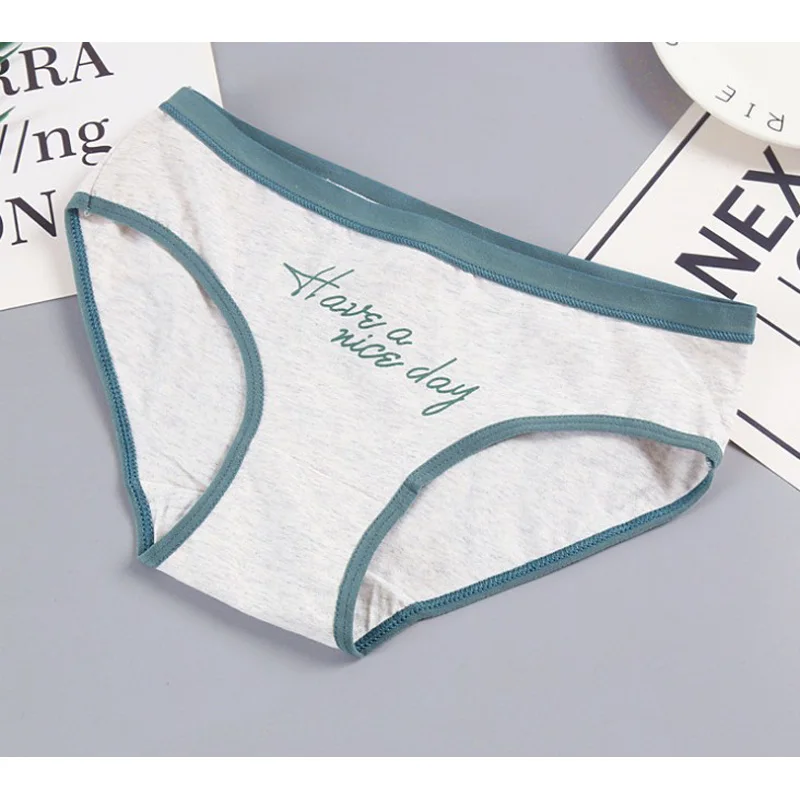 Нижнее белье для девочек 5 цветов новые хлопковые трусики молодых девушек