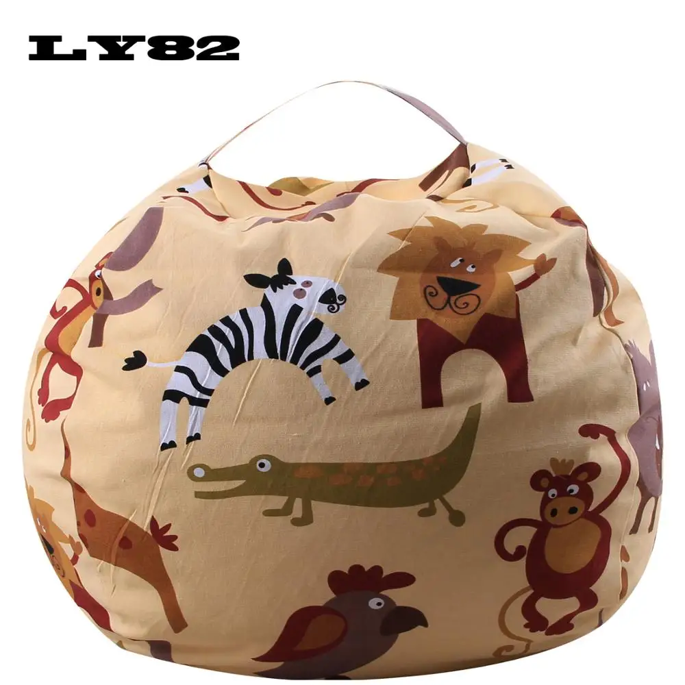 Наполняемые игрушки животные мешок для хранения мягкий Детский плюшевый