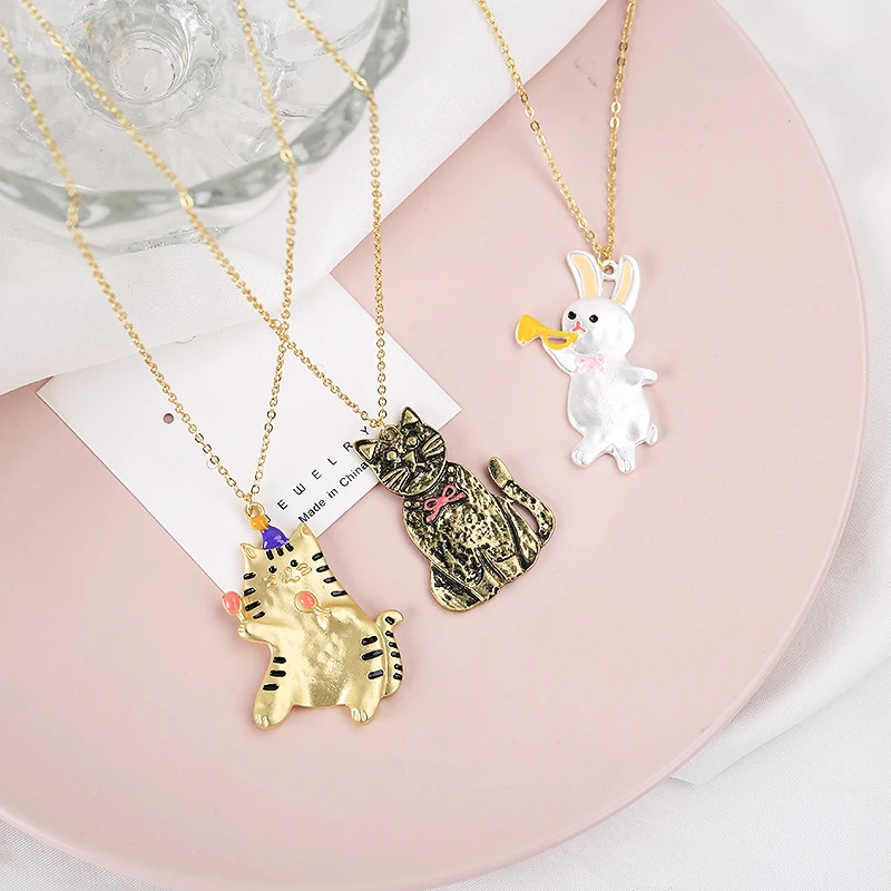 Новинка 2020 года Лидер продаж модное мультяшное ожерелье с персонажами