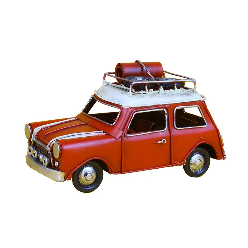 

16x7.5x9cm New Tinplate for VW Beetle Model Car Vintage Speelgoed Auto Car Model Retro Tour Car Diecasts Children Toy Vehicles