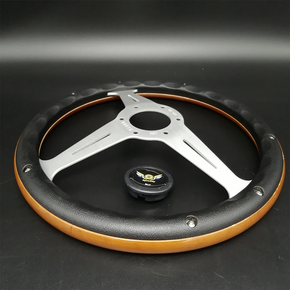 Универсальное гоночное рулевое колесо 14 дюймов 350 мм автомобильное Спортивное