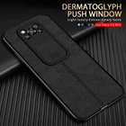 Чехол-накладка для Xiaomi Mi Pocophone Poco Poko Little X3 X 3 Pro NFC, из искусственной кожи, с защитой камеры