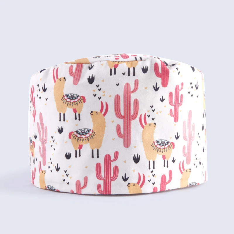 Унисекс хлопковая ветеринарная шапка для домашних животных салона красоты скраб