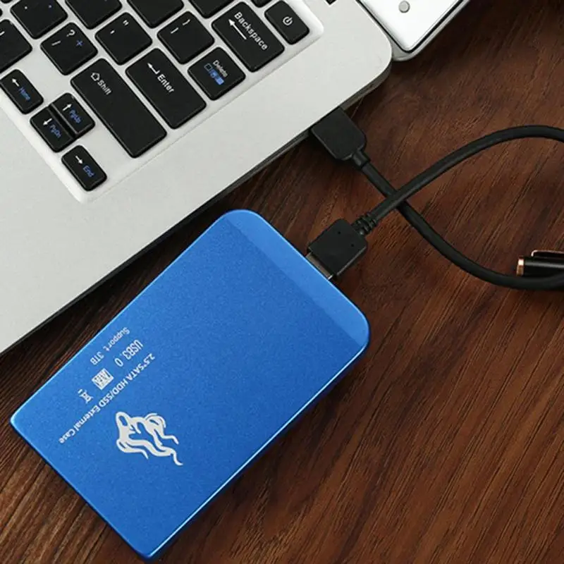 Портативный 2 ТБ 1 ТБ 500GB 2,5 дюймов USB 3,0 внешний жесткий диск HDD SATA III мобильный жесткий диск HD для настольного ПК компьютера ноутбука