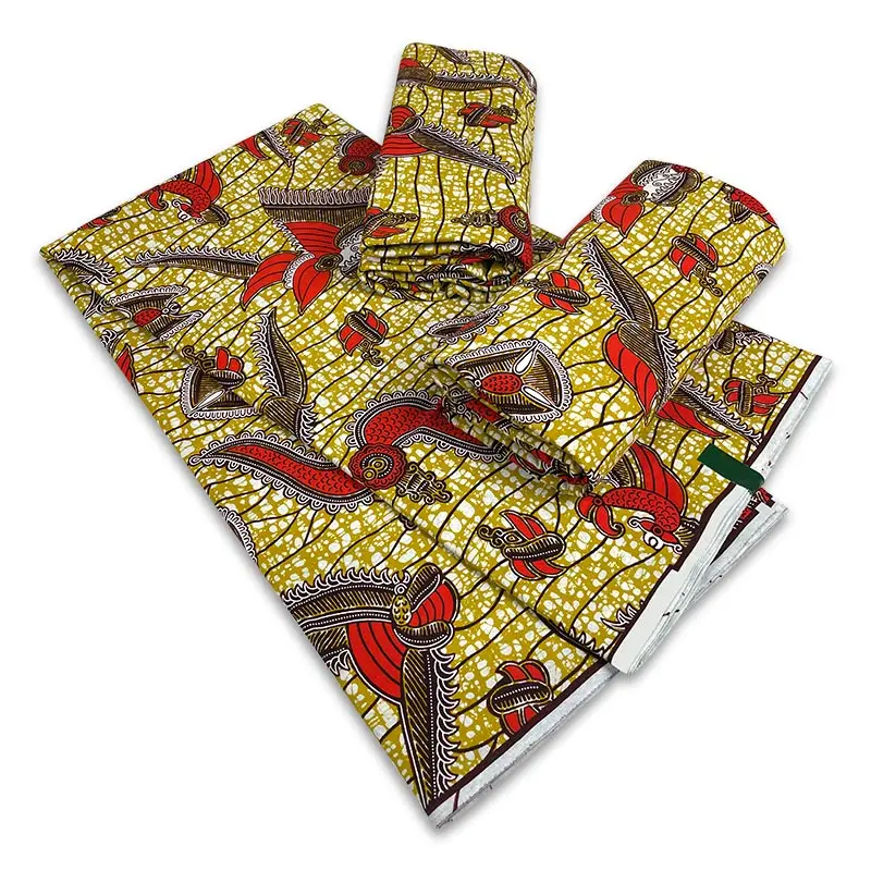 

new 100% cotton original real wax high quality wax fabric ankara fabric 2019 african print fabric tissue african fabric