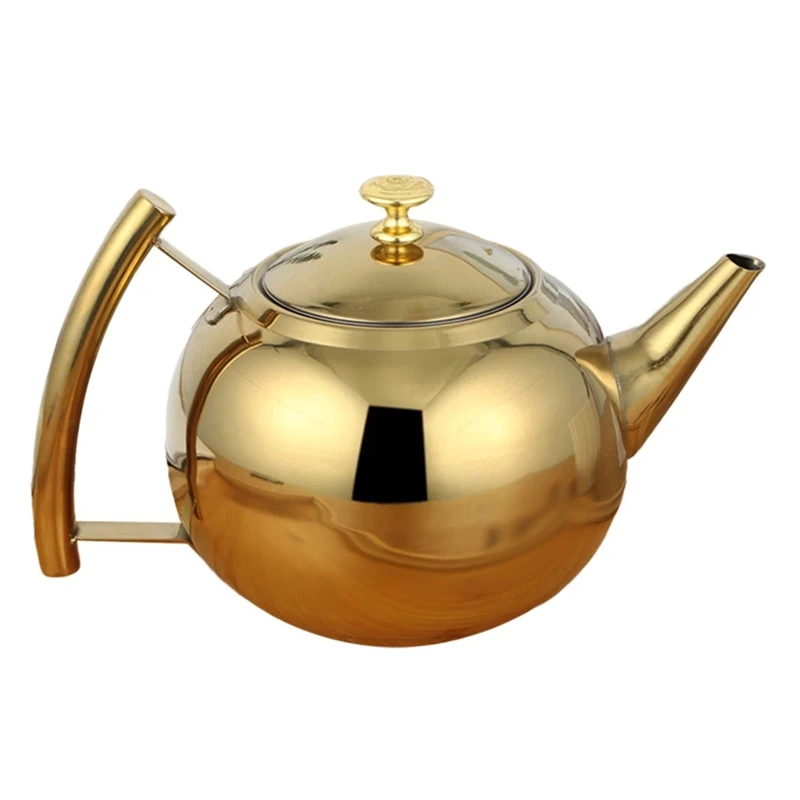 

1.5L Stainless Steel Teapot Tea Set Coffee Pot with Filter Hotel Restaurant Household Water Pot