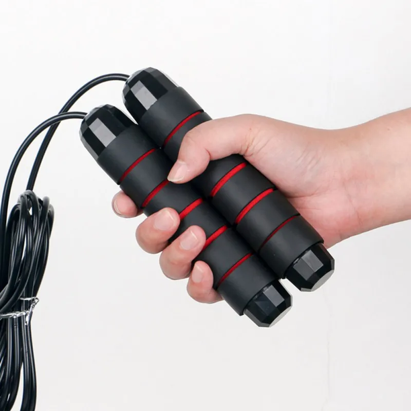 

4 Colors Jump Ropes Tangle-Free Rapid Speed Jumping Rope Cable with Ball Bearing Steel Skipping Rope Gym Home Exercise Slim Body