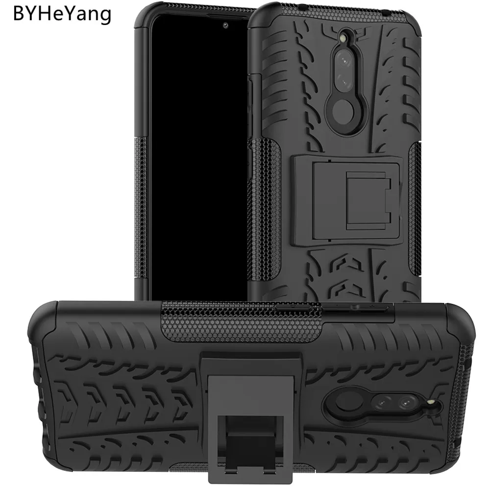 Для Fundas Xiaomi Redmi 8 чехол 8A противоударный армированный жесткий резиновый