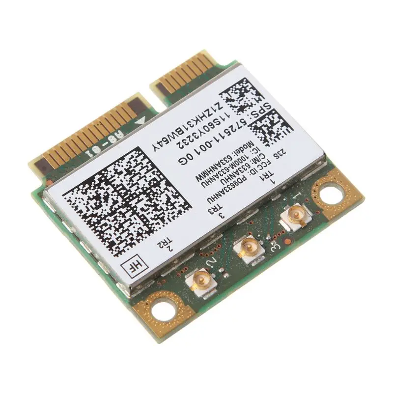 Двухдиапазонный 6300AN Половина мини PCIe для In tel беспроводной Wifi карты 450M H P 8770w 8760w