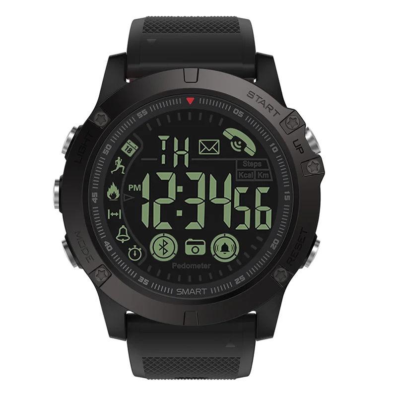 

The PR1-Pro Is A Fashion EL Luminous Dial Steps Bluetooth Sports Smartwatch