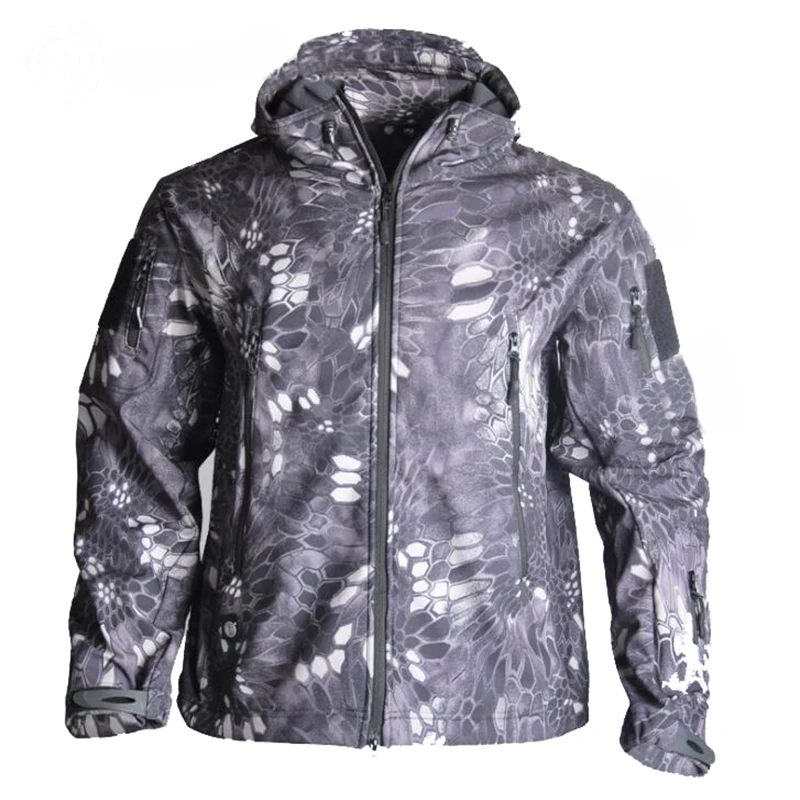 Мужская Флисовая Куртка Sharkskin TAD водонепроницаемая ветрозащитная куртка для