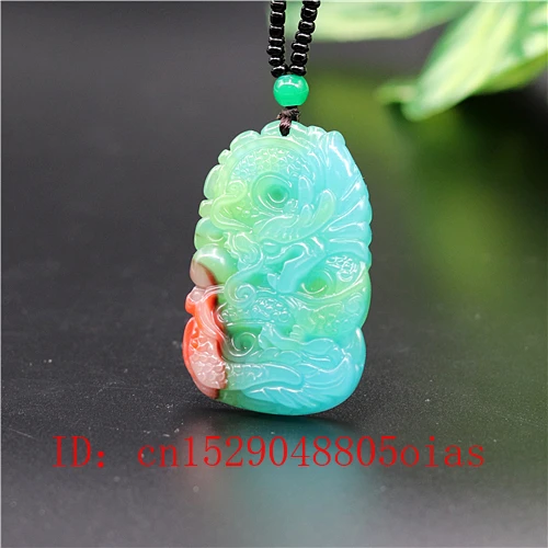Натуральный Синий Нефритовый камень Hetian ожерелье с подвеской в виде дракона