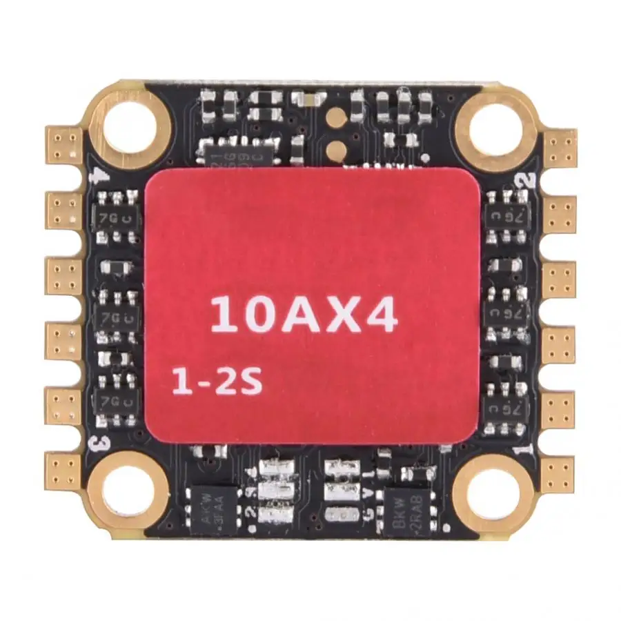 Бесщеточный электронный контроллер ESC 10A 4 в 1 BLHeli_S 1-2S LiPo &amp HV-Lipo для Dshot150/Dshot300/Dshot600