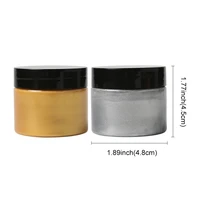 50ml gold paint metallic acrylic paintwaterproof not faded for statuary coloring diy hand painted graffiti varnish coating