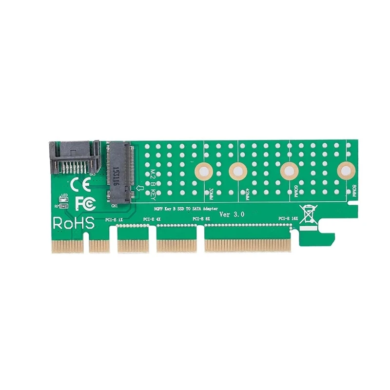 NGFF M.2 B Ключ SATA Bus с помощью которого можно SSD SATA3 адаптер конвертер карта PCI Express