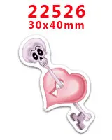 22526 30 шт hollaween характер плоское украшение из смолы PR 22462 - Color: 22526