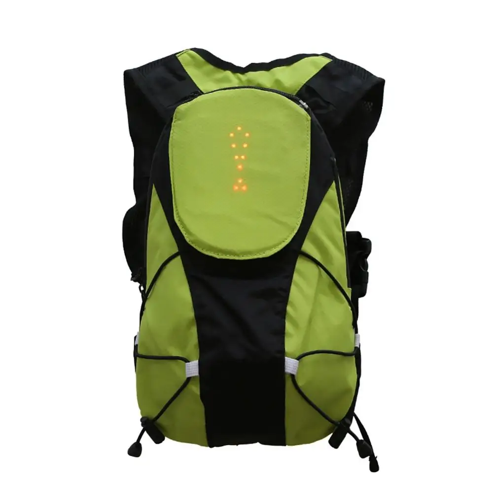 

Outdoor Waterproof LED Turn Signal Reflective Vest Sports Backpack Pocket Travel Laptop Bag Security