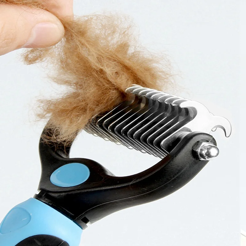 Триммер для собак и кошек расческа вычесывания шерсти домашних животных
