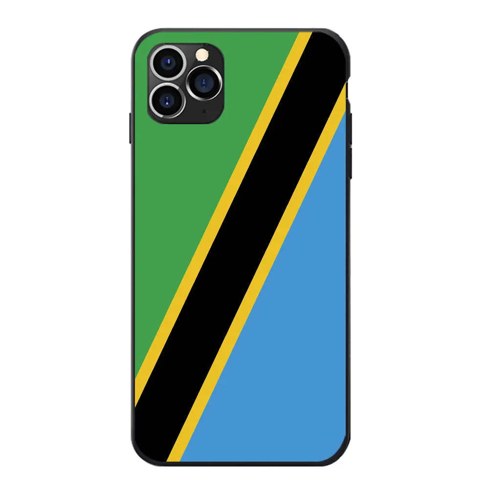 Чехлы для телефонов из мягкого ТПУ с изображением флага Танзании XIAOMI 5 6 8 9 MAX MIX NOTE