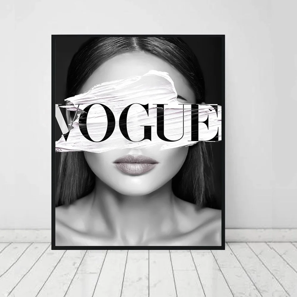 

Canvas Painting Fashion Girl Portrait Nordic Wall Art COCO Poster Prints Decoration Picture For Living Room Decorative