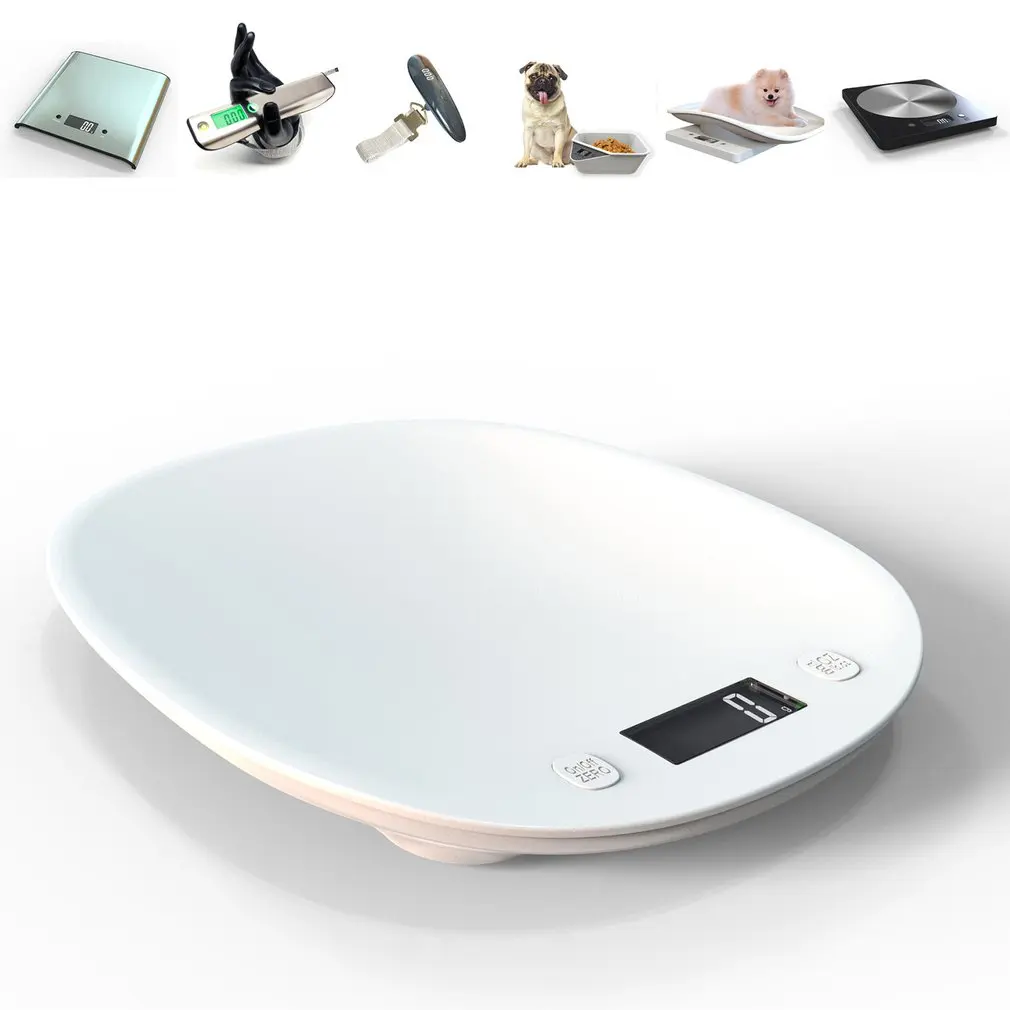 

10kg Pan Type Kitchen Scale Electronic Scale Kitchen Food Digital Kitchen Scale Flour Scale Multifunctional Food Scale