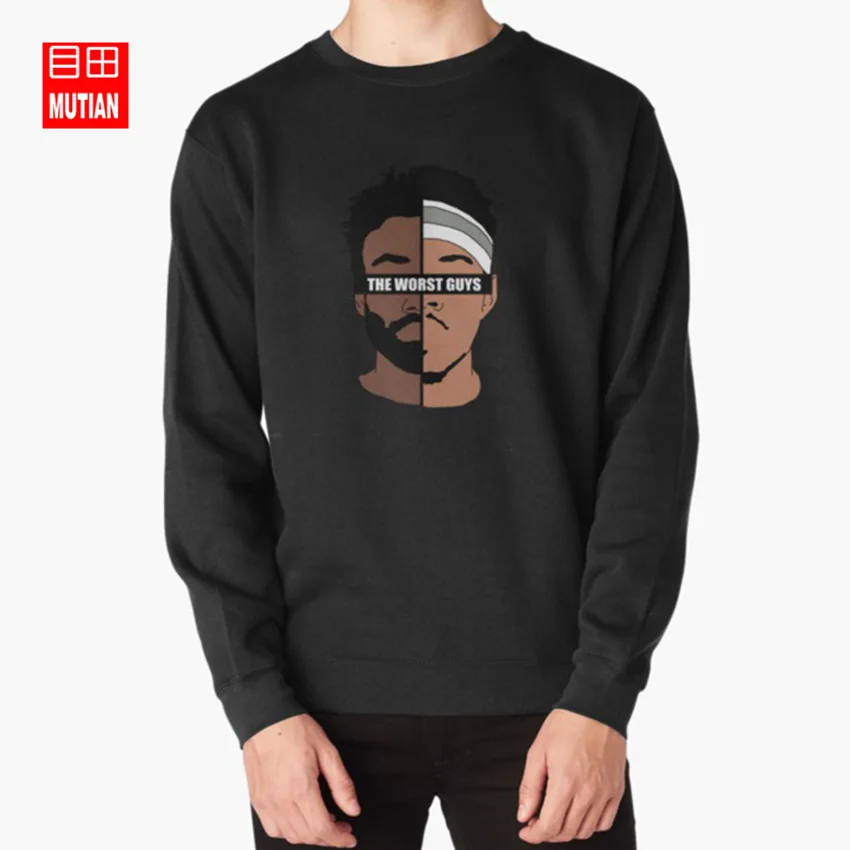 Худи для худших парней свитшоты детский Гамбино шанс рэпер рэп НБ худшие парни 3